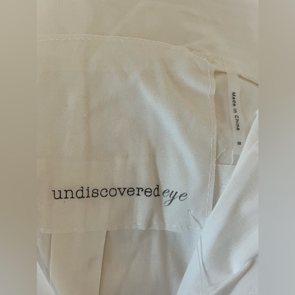 Anthropologie Undiscovered Small Maxi Tunic Poplin Button Down Oversize Shirt - Picture 7 of 9